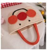 Cute Anpanman Hand-held Cotton Woven Bag - Image 5
